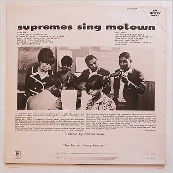 Amazon.co.jp: The Supremes Sing Motown [LP]: ミュージック